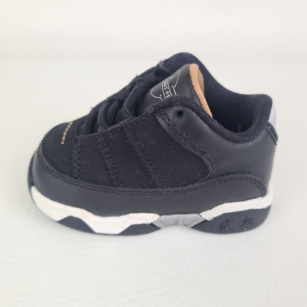 Jordan 9.5 Team Low Toddler Shoes Black Athletic Sneakers Size 3 C